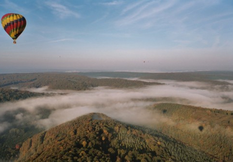 Survol en montgolfière: Meuse ou Ardennes ?